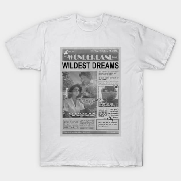 Off white newspaper t shirt outlet